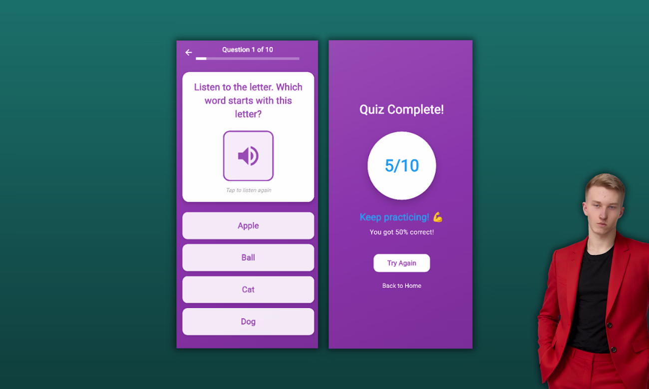 English Learning Mobile App